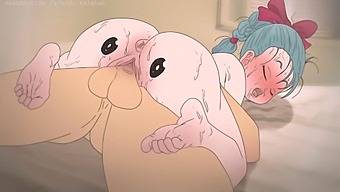 Bulma Má Zadek Naplněný Piplupem V Tomto Kresleném Anime Pornu