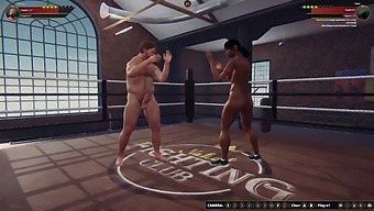 Ethan And Dela Go Head-To-Head In A 3d Nude Fight