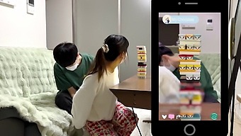 Experience The Thrill Of Live Streaming With A Japanese College Girl In Hd