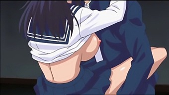 Voluptuous Schoolgirl Sister Receives Intense Hentai-Style Penetration In School Clinic