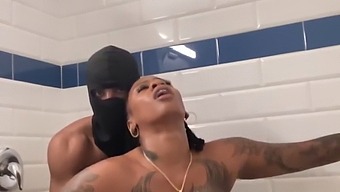 Latina Beauty Takes Anal Pleasure In The Shower!